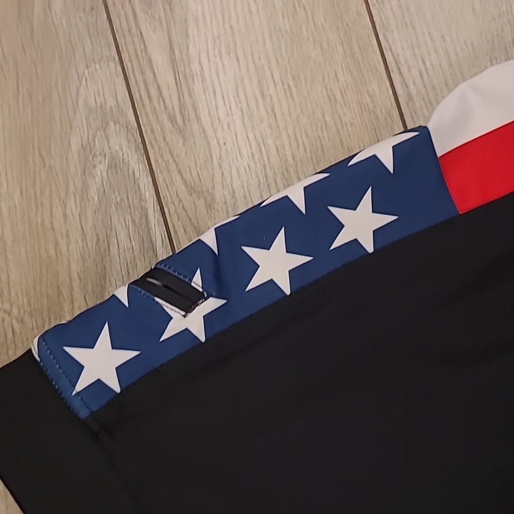 Hylete Black Flags Pattern Sz Small Regular Mens … - image 4